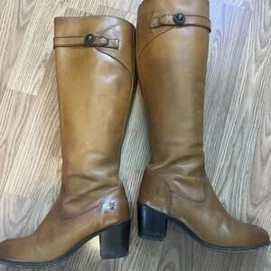 Frye Women's Tan and Brown Boot